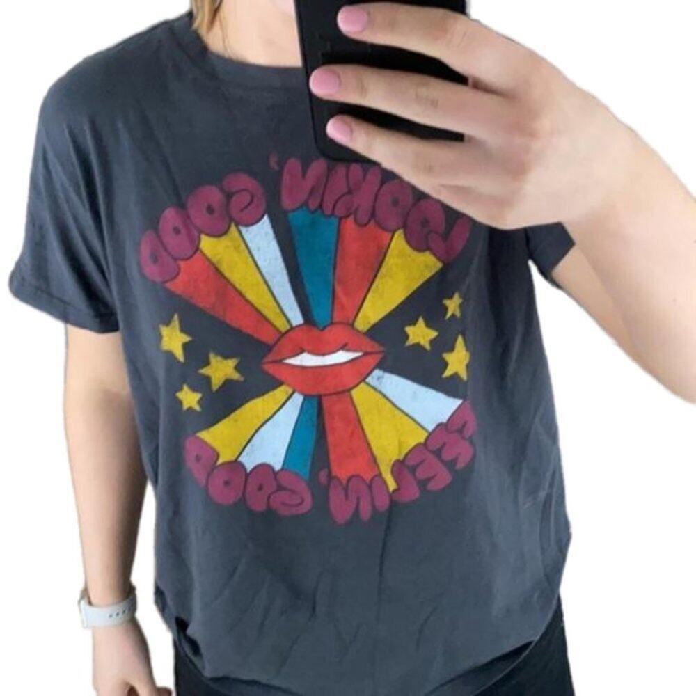 Target Mighty Fine Looking Good Feeling Good Graphic Short Sleeve Tee Large
